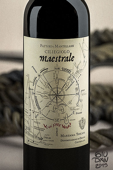 Sailing theory on a wine label