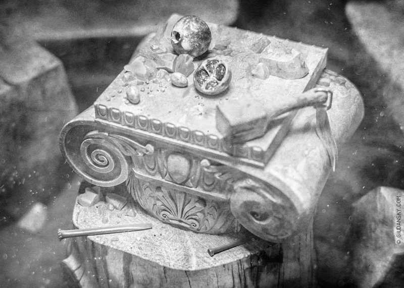 Ionic capital sculpting workshop